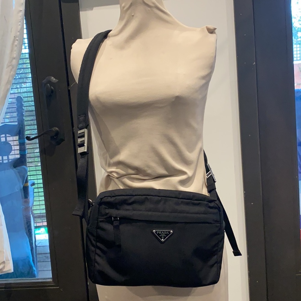 PRADA Shoulder Bag crossbody 2VH090 Nylon